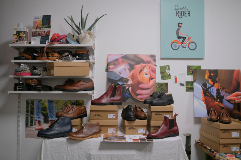 Les Chaussures de Gatine arrivent à la cordonnerie le 70 atelier de cordonnerie à Niort